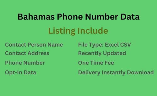 巴哈马 手机号码列表