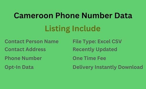 喀麦隆 手机号码列表