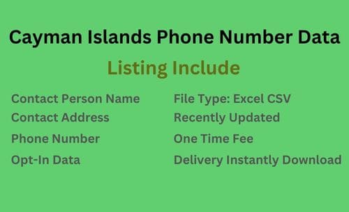 开曼群岛 手机号码列表
