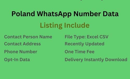波兰 WhatsApp 号码列表