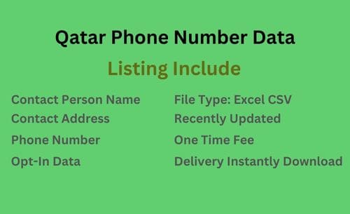 卡塔尔 手机号码列表