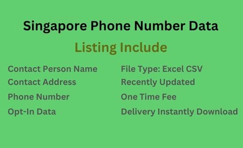新加坡手机号码列表