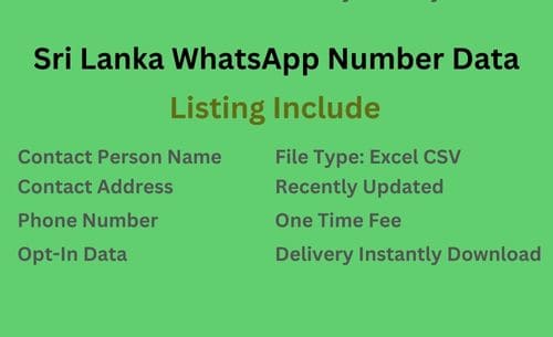 斯里兰卡 WhatsApp 号码列表