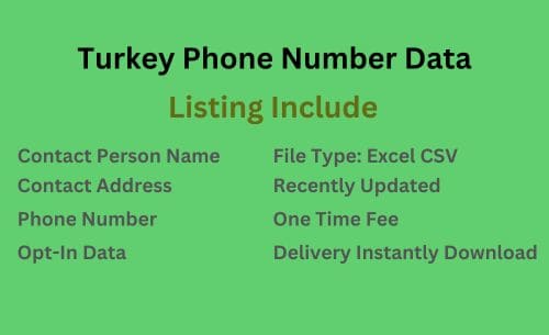 土耳其 手机号码列表